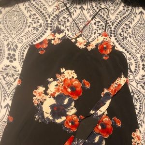 Super cute spaghetti strap flower